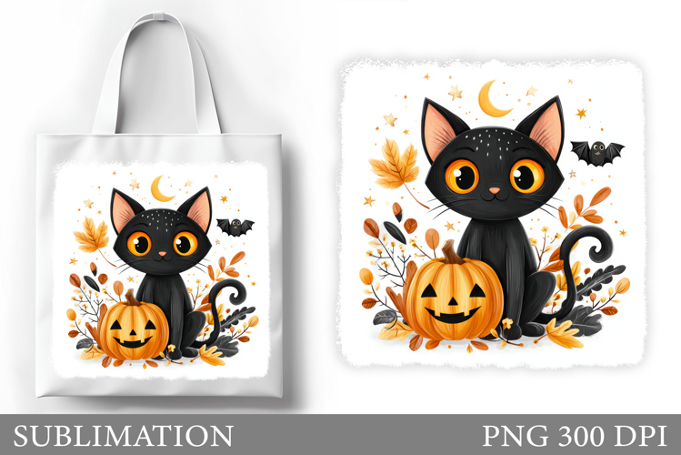 Halloween Cat Clipart Image 15