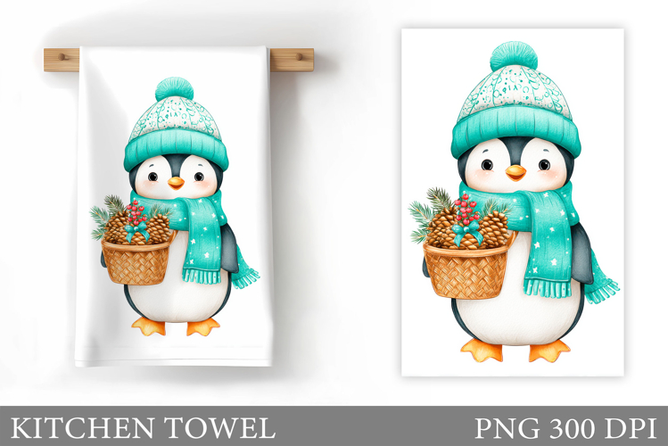 Christmas Penguin Clipart Image 24