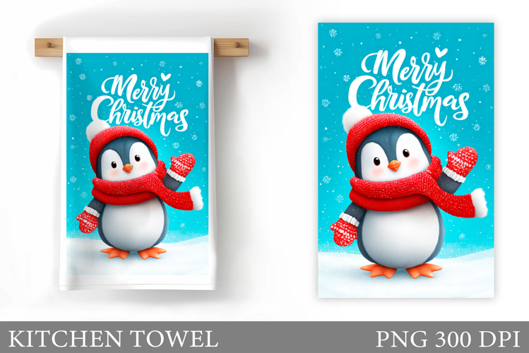 Christmas Penguin Clipart Image 16