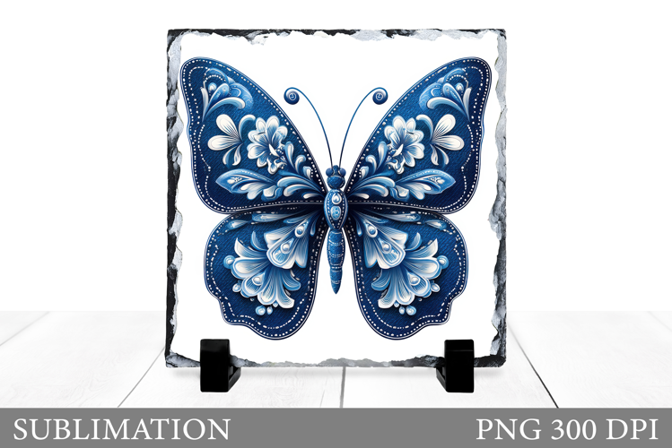 Butterfly Sublimation. Butterfly Slate Sublimation