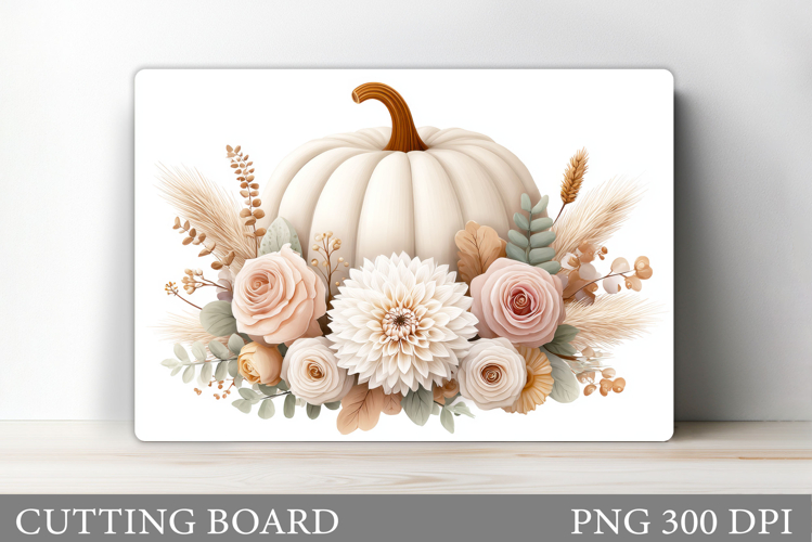 Pumpkin Cutting Board Design. Pumpkin Sublimation