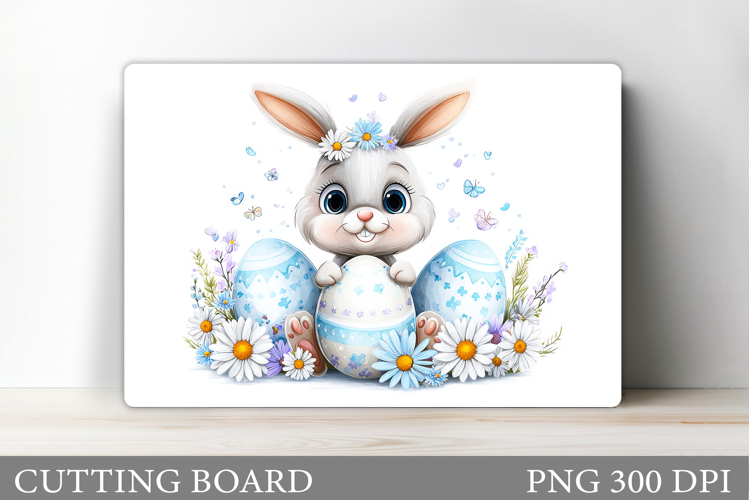 Easter Bunny Cutting Board. Easter Cutting Board Sublimation