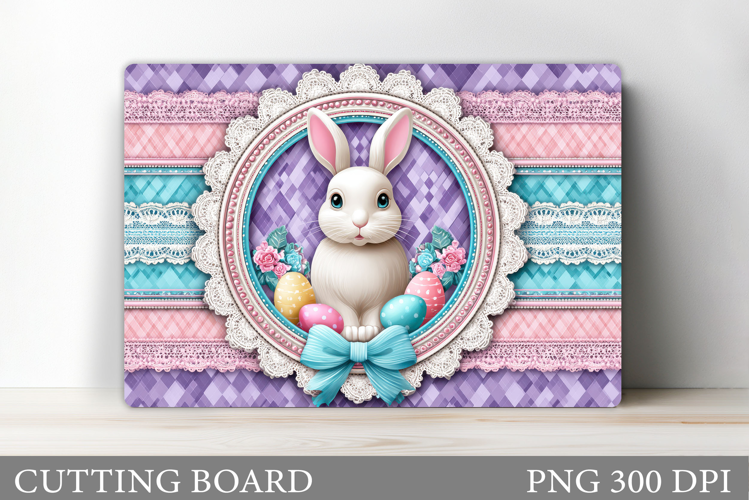 Easter Bunny Cutting Board. Easter Cutting Board Design