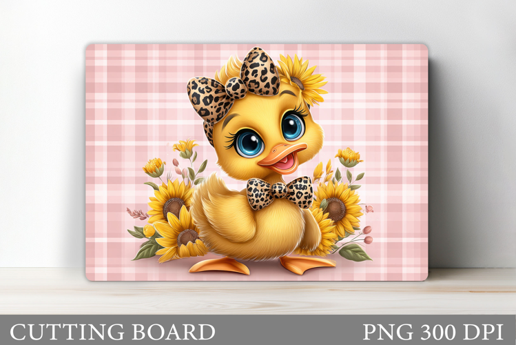 Cute Duck Cutting Board. Cute Duck Kitchen Cutting Board