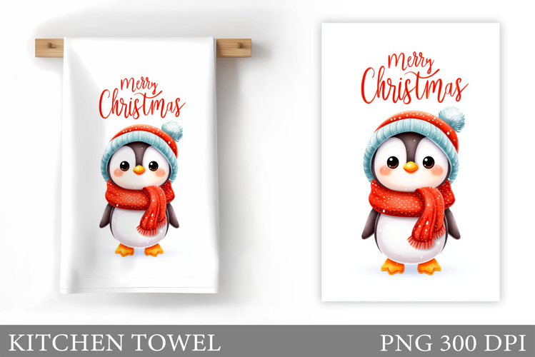 Christmas Penguin Clipart Image 23