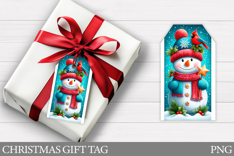 Christmas Snowman Clipart Image 3
