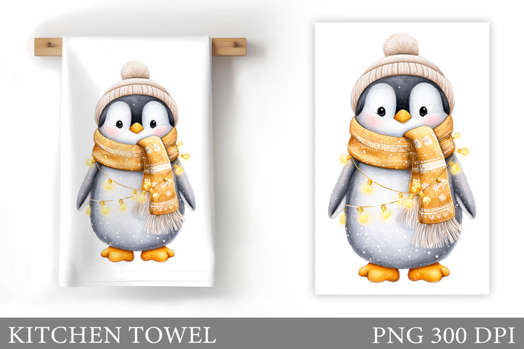 Christmas Penguin Clipart Image 22