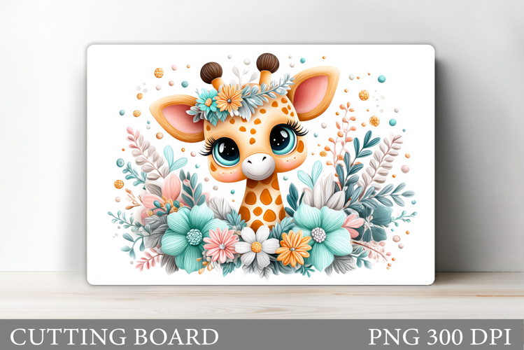 Cute Giraffe Clipart Image 23
