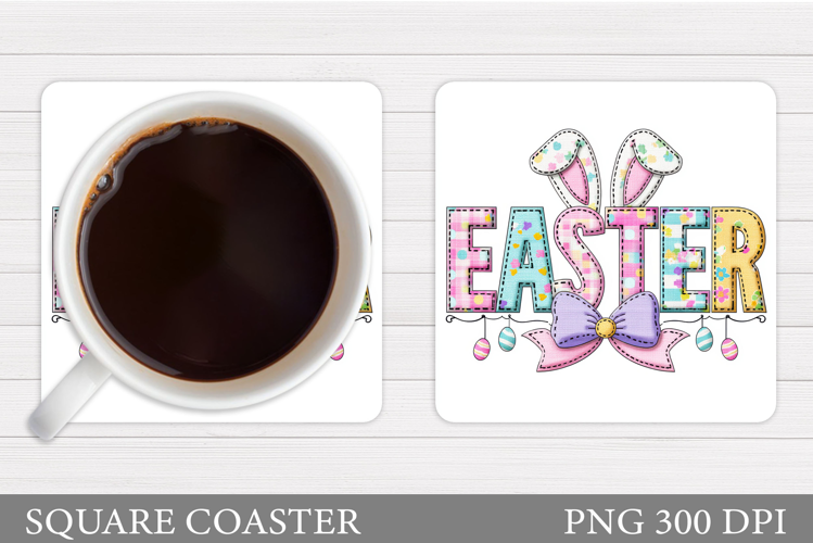 Easter Coaster Design. Easter Sublimation