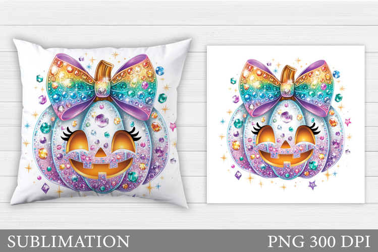 Halloween Pumpkin Pillow. Halloween Pillow Sublimation