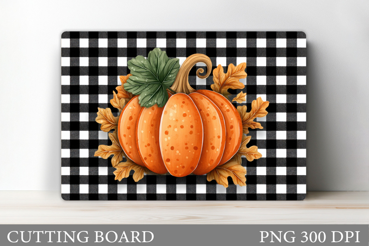 Pumpkin Cutting Board Design. Pumpkin Kitchen Cutting Board