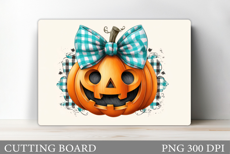 Halloween Cutting Board. Pumpkin Cutting Board Sublimation