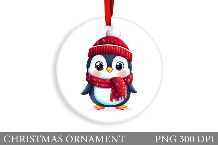 Christmas Penguin Clipart Image 23