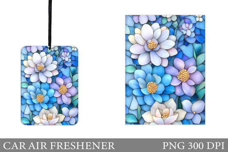 Flowers Car Air Freshener. Floral Car Air Freshener Design