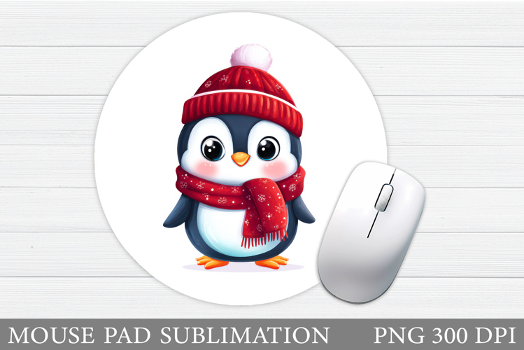 Christmas Penguin Clipart Image 9