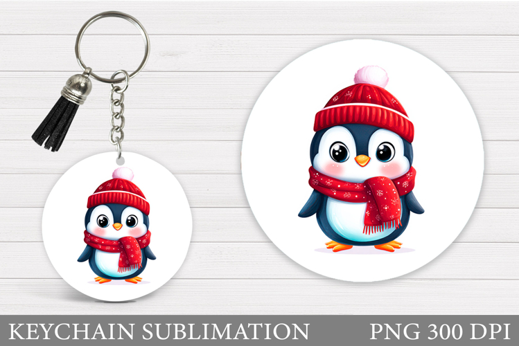 Christmas Penguin Clipart Image 6