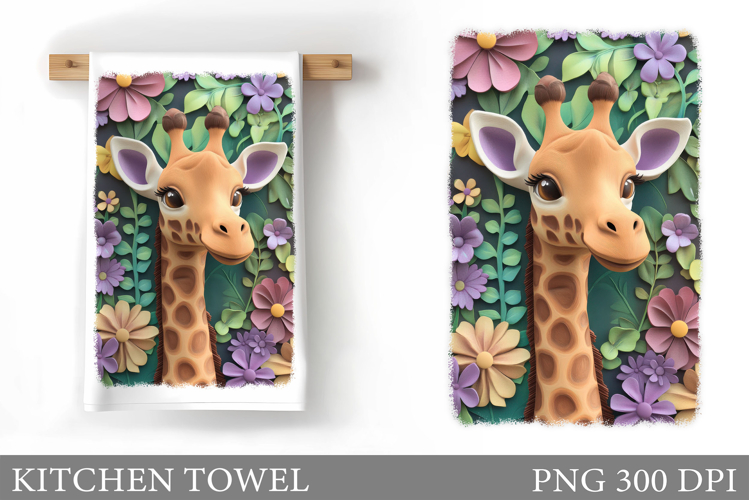 Cute Giraffe Clipart Image 16
