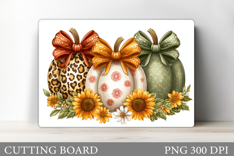 Fall Pumpkin Cutting Board Design. Fall Pumpkin Sublimation