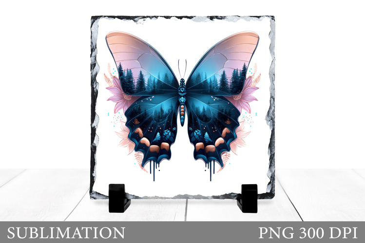 Butterfly Sublimation. Butterfly Slate Sublimation