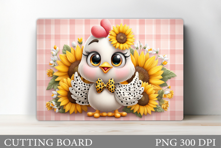 Cute Chicken Clipart Image 9