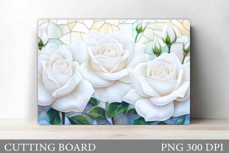 Roses Cutting Board Design. Roses Sublimation