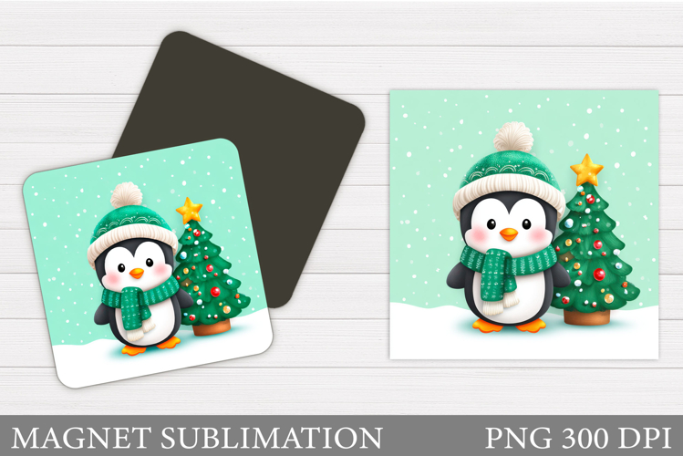 Christmas Penguin Clipart Image 2