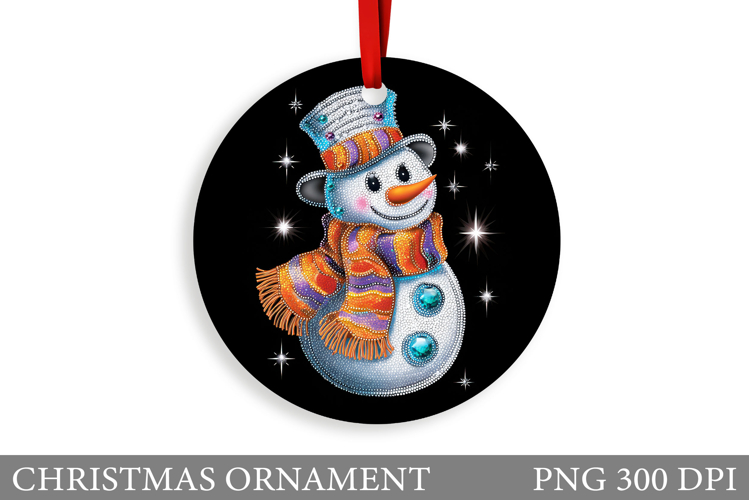 Christmas Snowman Clipart Image 7