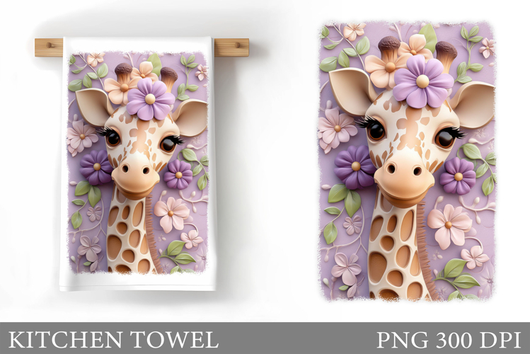 Cute Giraffe Clipart Image 15