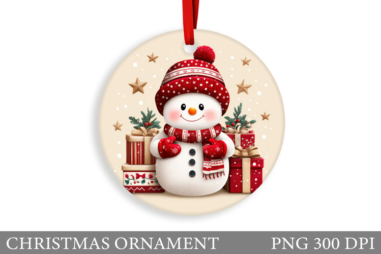 Cute Snowman Clipart Image 8