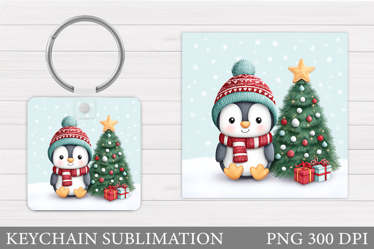Christmas Penguin Clipart Image 14