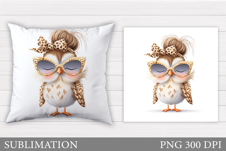 Funny Bird Sublimation. Cute Bird Pillow Sublimation