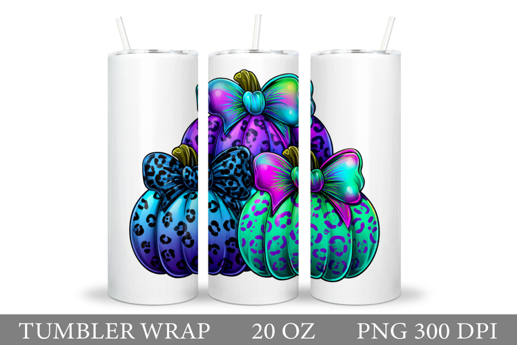 Pumpkin Tumbler Design. Pumpkin Sublimation