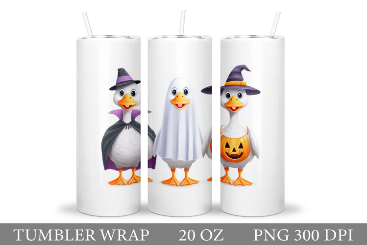 Halloween Goose Tumbler. Halloween Tumbler Design
