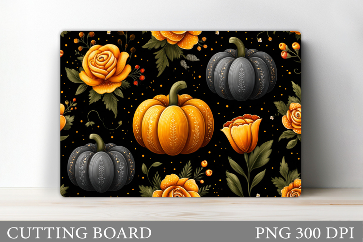 Pumpkin Cutting Board Design. Pumpkin Sublimation