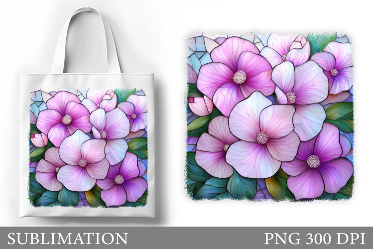 Flowers Tote Bag Sublimation. Flowers Sublimation