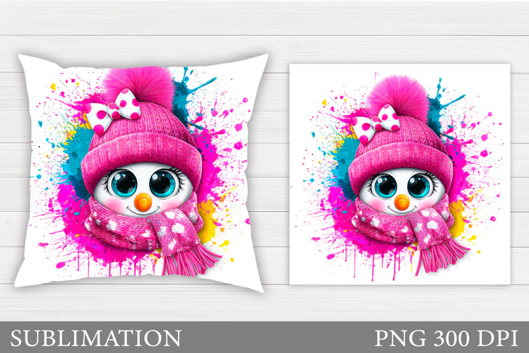 Snowman Sublimation Image 4