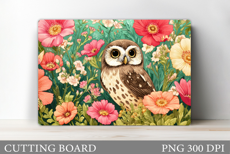 Cute Owl Cutting Board Design. Owl Kitchen Cutting Board