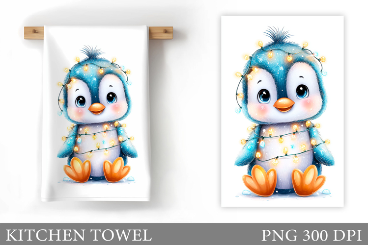 Cute Penguin Clipart Image 13