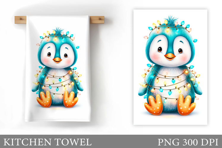 Cute Penguin Clipart Image 12