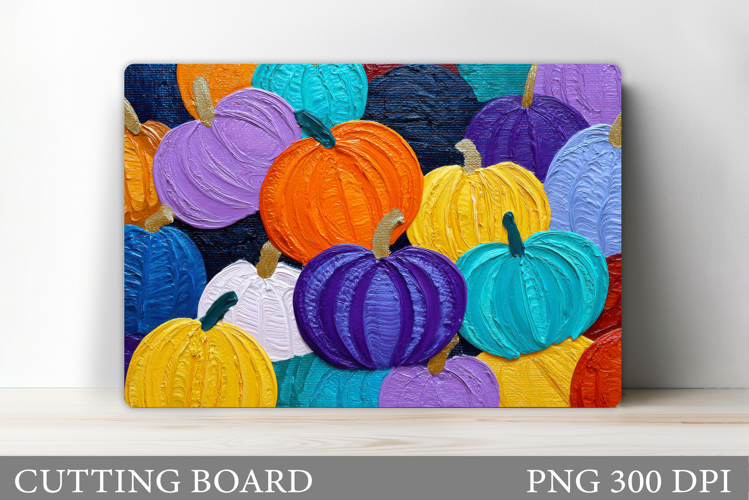 Pumpkin Cutting Board Design. Pumpkin Sublimation