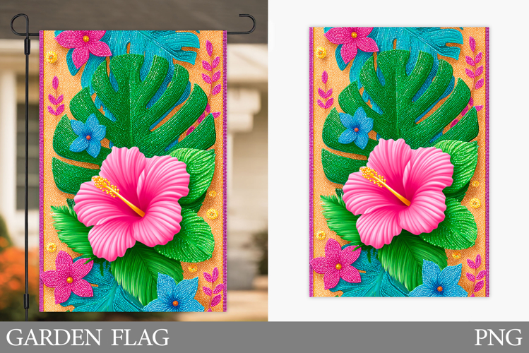 Garden Flag Sublimation Designs