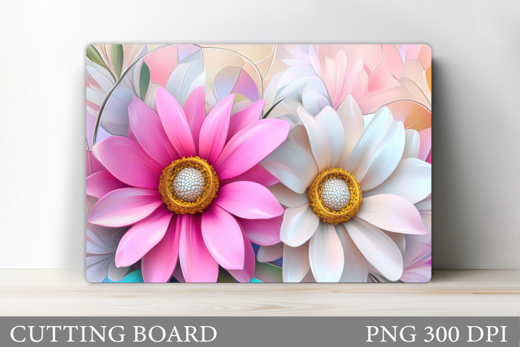 Flowers Cutting Board. Floral Cutting Board Sublimation