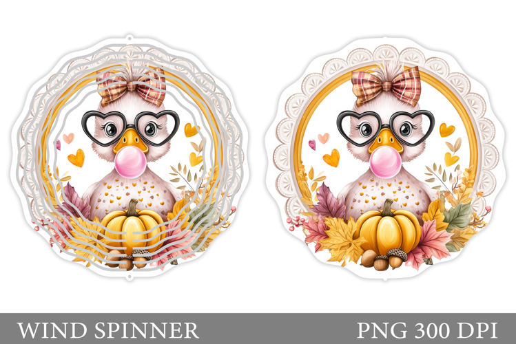 Fall Goose Wind Spinner. Fall Wind Spinner Sublimation