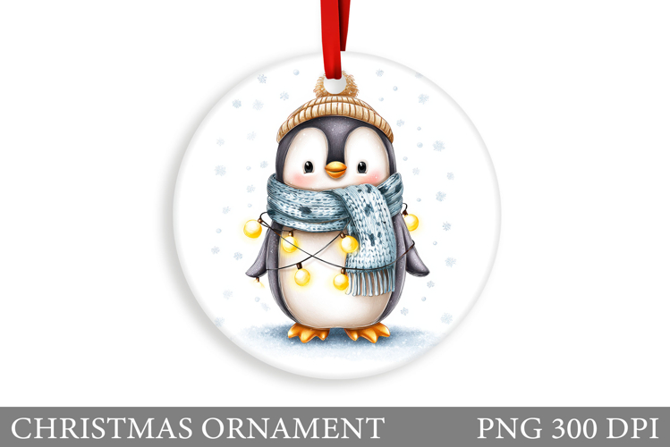 Christmas Penguin Clipart Image 24