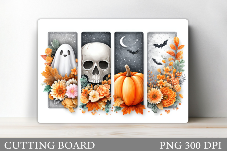 Halloween Cutting Board Design. Halloween Sublimation