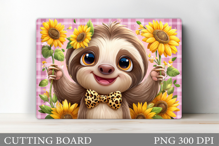 Cute Sloth Clipart Image 4