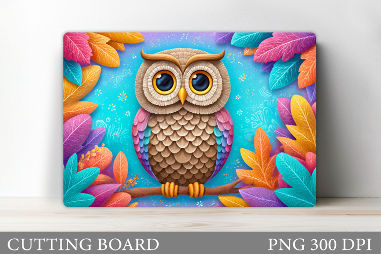 Owl Cutting Board Design. Owl Kitchen Cutting Board Design