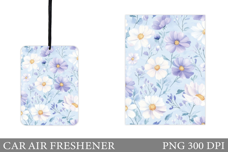 Wildflowers Car Air Freshener. Summer Car Air Freshener