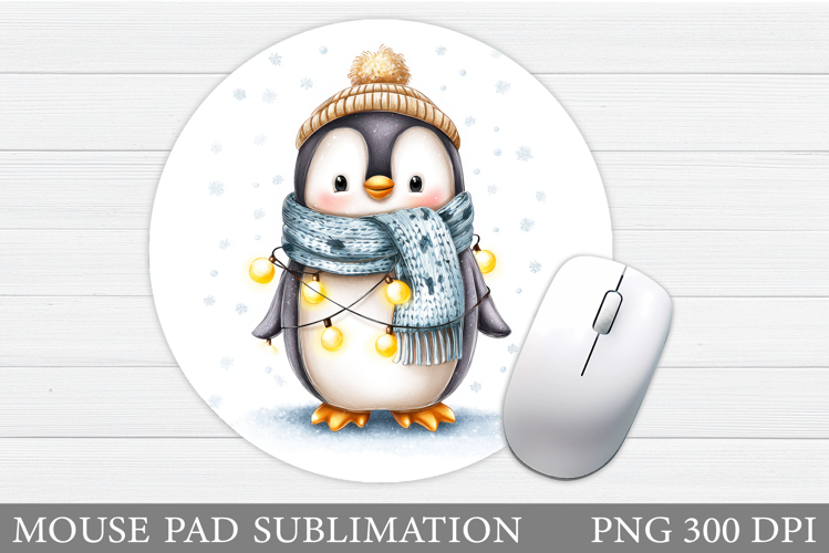 Christmas Penguin Clipart Image 8