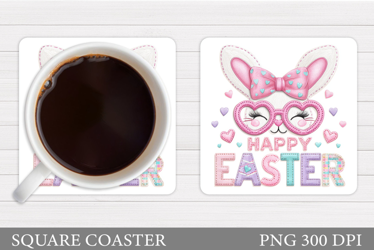Easter Bunny Coaster. Bunny Easter Coaster Design